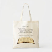 Bibliopfiel Tote Bag (Voorkant)