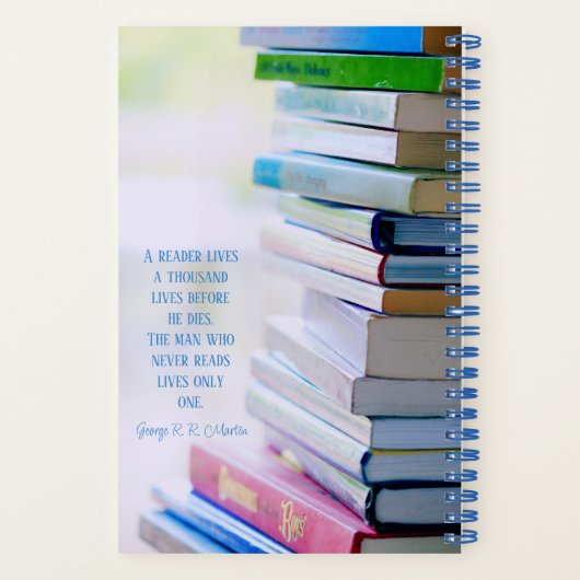 Bibliopfiele boeklezer Notitieboek (Achterkant)