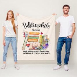 Bibliopfiele definitie fleece deken