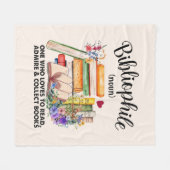 Bibliopfiele definitie fleece deken (Voorkant (Horizontaal))