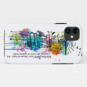 Bibliopfiele Waterverf Stack of Books Case-Mate iPhone Case (Achterkant (horizontaal))