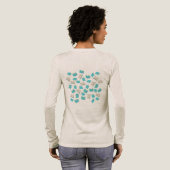 Bibliophile Babe Tri-Blend Shirt (Achterkant)