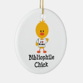 Bibliophile Chick Ornament (Rechts)