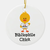 Bibliophile Chick Ornament (Voorkant)