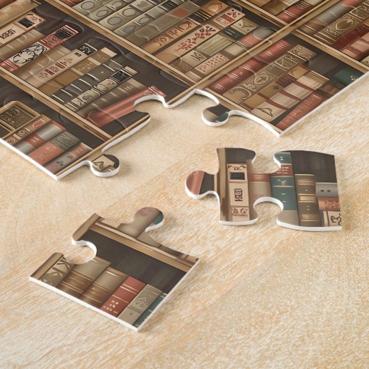 Bibliophile legpuzzel (Zijkant)