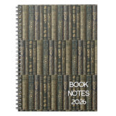 Bibliophile Notes 2026 Notitieboek (Voorkant)