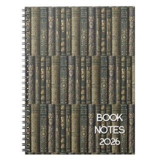 Bibliophile Notes 2026 Notitieboek
