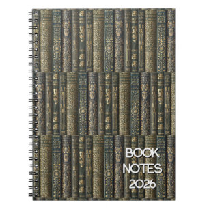 Bibliophile-notities 2026 notitieboek