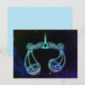 bibliotheca de schalen zodiaal briefkaart (Voorkant / Achterkant)