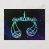 bibliotheca de schalen zodiaal briefkaart (Voorkant)