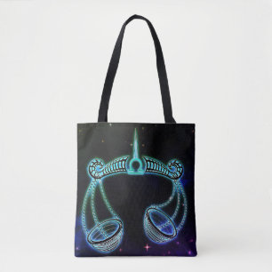 bibliotheca de schubben zodiabeticum canvas tas