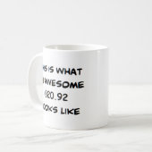 bibliothecaris 020.92, geweldige koffiemok (Voorkant links)