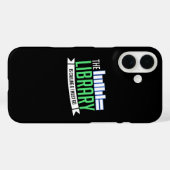 Bibliothecaris Bibliotheek Boeken Cadeau Case-Mate iPhone Case (Achterkant (horizontaal))