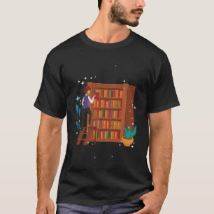 Bibliothecaris Boeken Literatuur Leesbibliotheek T-shirt