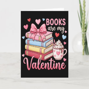 Bibliothecaris Boeken zijn mijn Valentijn Docent V Kaart