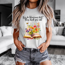 Bibliothecaris en Boeken T-shirt