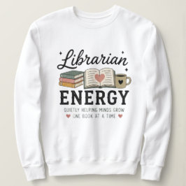 Bibliothecaris Energie Die Rustig Geesten Laat Gro Trui