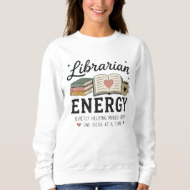 Bibliothecaris Energie Die Rustig Geesten Laat Gro Trui