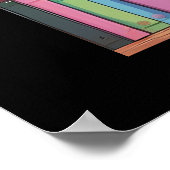🐰📚 Bibliothecaris-in-opleiding Ster – Konijnened Poster (Hoek)