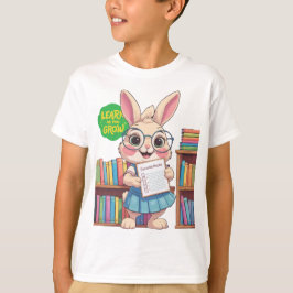 🐰📚 Bibliothecaris-in-opleiding Ster – Konijnened T-shirt