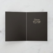 Bibliothecaris Kitten Bedankkaart (Binnen)