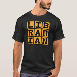 Bibliothecaris, Meester van Boeken T-shirt