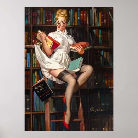 Bibliothecaris Poster (Voorkant)