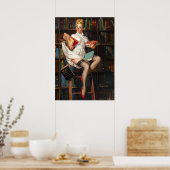 Bibliothecaris Poster (Keuken)