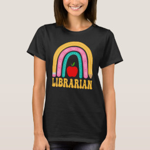 Bibliothecaris Regenboog Potlood Vrouwen Terug Naa T-shirt