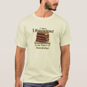 Bibliothecaris T-shirt (Voorkant)
