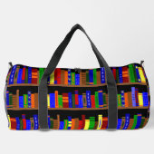 bibliothecaris van de boekenplank van de bibliothe plunjezak (Achterkant)