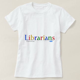 bibliothecarissen de oorspronkelijke zoekmachine t-shirt
