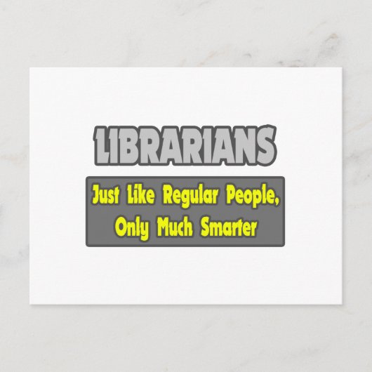 Bibliothecarissen...slimmer Briefkaart (Voorkant)