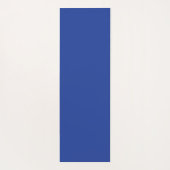 Bibliothecarist Boeklezer Blauw Wit Yoga Mat (Achterkant)