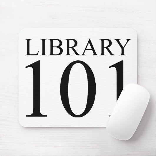 BIBLIOTHEEK 101 MUISMAT (Met muis)