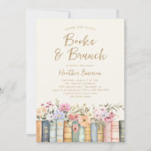 Bibliotheek Baby shower Kaart (Voorkant)