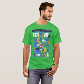 Bibliotheek Bo Wie grappig T-shirt (Voorkant volledig)