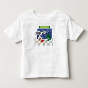 Bibliotheek boek chook grap kinder shirts