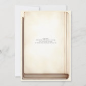  Bibliotheek Boek Hoesje Elegant Romantisch Save The Date (Achterkant)