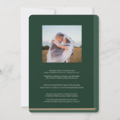  Bibliotheek Boek Huwelijksreceptie Kaart (Achterkant)