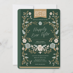  Bibliotheek Boek Huwelijksreceptie Kaart
