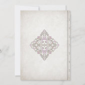 Bibliotheek Boek Verhaal Sprookje Bruiloft Kaart (Achterkant)