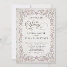 Bibliotheek Boek Verhaal Sprookje Bruiloft