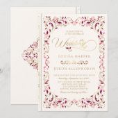  Bibliotheek Boek Verhaal Sprookje Bruiloft Kaart (Voorkant / Achterkant)