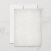  Bibliotheek Boek Verhaal Sprookje Bruiloft RSVP Kaartje (Achterkant)