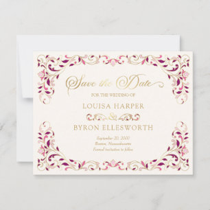 Bibliotheek Boek Verhaal Sprookje Bruiloft Save The Date