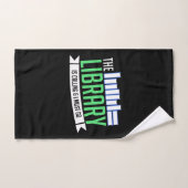Bibliotheek Boeken Cadeau Handdoek (Handdoek)