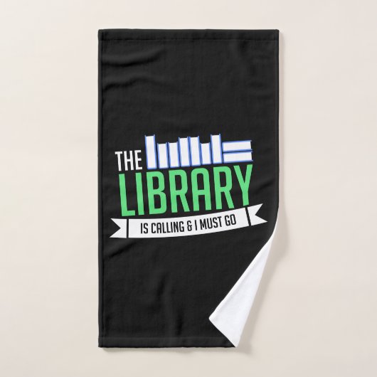 Bibliotheek Boeken Cadeau Handdoek (Handdoek)