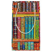 Bibliotheek Boeken GIft Bag Klein Cadeauzakje (Voorkant)