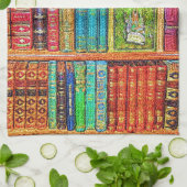 Bibliotheek Boeken Keukenhanddoeken (Gevouwen)